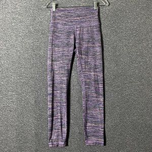 Lululemon Women's Size 4 Printed High Waisted Wunder Under Cropped Legings